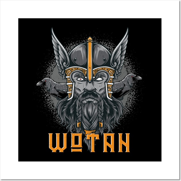 Wotan for Nerdy Roleplayers Wall Art by KennefRiggles